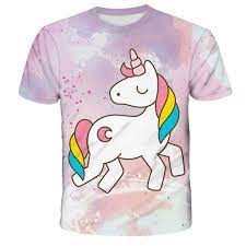 CAMISETA DE UNICORNIO